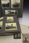 A collection of seven early 20th Century photograph albums, 1906 and thereabouts, mainly depicting