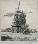 * HENRY JAMES STARLING, ARE (1905-1996, BRITISH) KENNINGHALL MILL, NORFOLK etching, signed, numbered