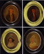 GEORGE ROTH (MID 18TH CENTURY, BRITISH) SARAH HEALEY AGED 51; WILLIAM HEALEY AGED 59; ANN RANBY AGED