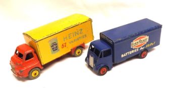 DINKY TOYS (SUPERTOYS) NOS 918 AND 923, two Supertoys Large Vans including 918 Guy Vixen “Ever
