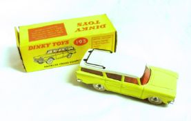 DINKY TOYS NO 193, a very good boxed Yellow and White Nash Rambler Cross Country Station Wagon