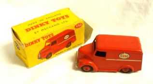 DINKY TOYS NO 450, a very slightly playworn boxed Red Trojan Van “Esso”, in a poor box (one end flap