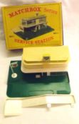 MATCHBOX TOYS BY LESNEY NO MG1 (b) SET, a very good boxed Green, White and Cream “BP” Sales and