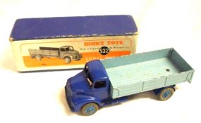 DINKY TOYS (SUPERTOYS) NO 532, a good rare 2-tone blue boxed Leyland Comet Wagon (slight rust