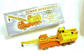 DINKY TOYS (SUPERTOYS) NO 972, a very good and very early (box dated 5/55) boxed Orange and