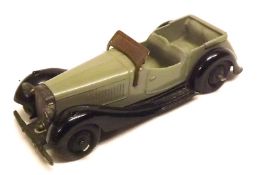 DINKY TOYS NO 36F, a very good Grey British Salmson Sports Car, no box