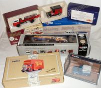 CORGI CLASSICS, TRUCKS AND VANS ETC, VARIOUS NUMBERS, six mint boxed Corgi Models including a