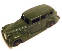 DINKY TOYS NO 39A, a very good Olive Green Packard Super 8 Touring Sedan, no box