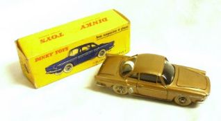 DINKY TOYS FRANCE NO F543, a very good boxed Bronze Renault “Floride” Coupe with white tyres and