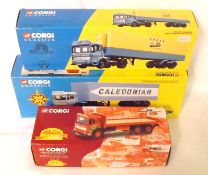 CORGI CLASSICS TRUCKS NOS 21302/401/26101, three mint boxed Corgi Trucks including an AEC