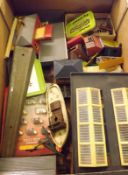 HORNBY RAILWAYS ETC, two large boxes of various playworn Model Railway Accessories including
