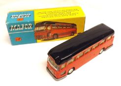 CORGI TOYS NO 1120, an excellent boxed Red and Black Midland Red Motorway Express Coach, in a very