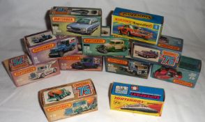 MATCHBOX TOYS (VARIOUS NUMBERS), eleven mint all-card boxed 1-75 Series Lesney Matchbox Toys from