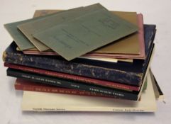 BOX OF NORWICH SCHOOL REFERENCE BOOKS AND MANDELL’S GALLERY EXHIBITION CATALOGUES