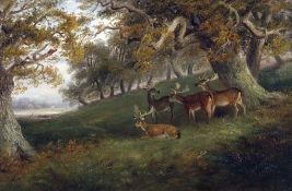 THOMAS SMYTHE (1825-1907) ******** PARK, NR IPSWICH oil on canvas, signed lower left and inscribed