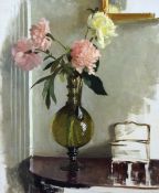 * ANNA AIRY (1882-1964) FLOWER PIECE oil on canvas, unsigned 23 ½ x 19ins Provenance: Westcliffe