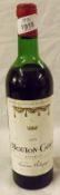 A Single Bottle: Mouton-Cadet Baron Phillippe 1978 (note: level top of shoulder)