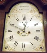 A late 18th Century Oak Cased 8 Day Longcase Clock, signed, Wolterton – N Walsham, the case with