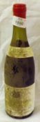 A Single Bottle: Morey St Denis Cote de Nuits Chanson Pere et Fils 1971