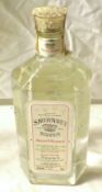 A Single Bottle: Smirnoff Private Reserve Silver Vodka 45.2% distilled to the original Russian