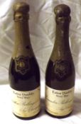 Two Bottles: Renaudin Bollinger & Co 1945 Vintage Champagne