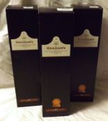 Three Boxed Bottles: Grahams LBV Port 2007 x 2; and one other
