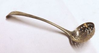 A small George III Old English pattern Sifting Spoon, London 1794, 5” long