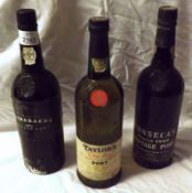 Three Bottles: Fonseca Guimaraens 1984, Fonseca 1980 Vintage Port and Taylors Chip Dry Port