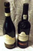 A Single Bottle: Grahams LBV 1996; together with Single Bottle: Amarone
