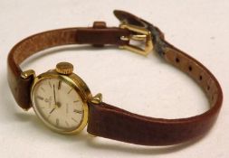 A second half of the 20th Century Gold plated Ladies Wrist Watch, Omega “De Ville”, Cal 484,