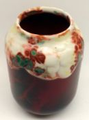 A Royal Doulton Archives Burslem Art Ware Fanling Vase, 7” high