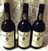 Three Bottles: Warres 1974 LBV Port