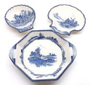 A Mixed Lot of Royal Doulton Norfolk Wares, comprising an Octagonal Two-Handled Dish and two further