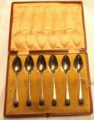 A Set of six Old English pattern Teaspoons, London 1802, by The Batemans, weight approx 2 ½ oz in