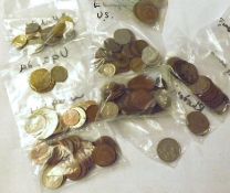 Packet: assorted World Coins