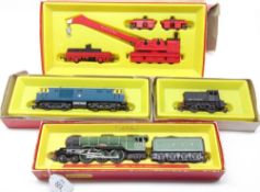 A Mixed Lot of Hornby Tri-ang Railways to include: OO Gauge Locomotive, Flying Scotsman with LNER