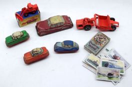 A small collection of assorted Vehicles, to include: Matchbox Kingsize Allis-Chalmers Earth