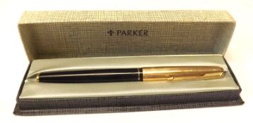 A Cased Parker 61 Fountain Pen, complete with instructions