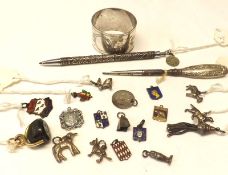 A Mixed Lot, a packet of various assorted items to include range of various Charms, Vintage