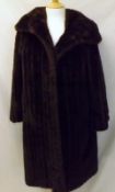 A Brown Faux Fur Coat, by Dynamink