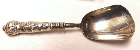 A Caddy Spoon of typical form, the bowl marked Birmingham 1828, 4” long