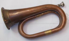 Copper and Brass Bugle 11”