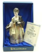 A Royal Doulton Figurine, “Isabella Countess of Sefton”, HN3010, boxed and with certificate of