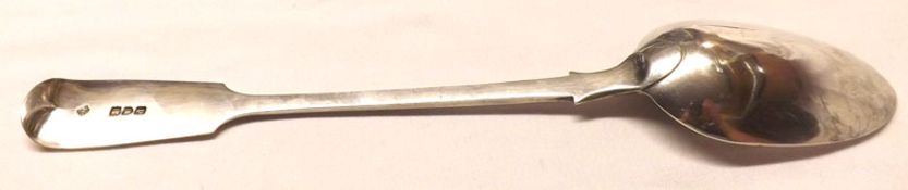 A Large George V Basting Spoon, Fiddle pattern, 12” long, London 1910, weight approx 4 oz