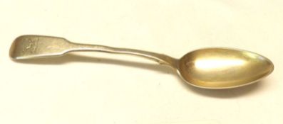 A Single Fiddle pattern Tea Spoons, 1817