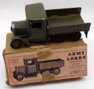 Boxed Britains Six Wheel Army Lorry (1st type) with driver