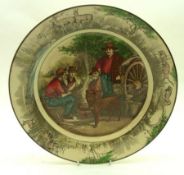 A Royal Doulton Series Ware Plate, Jock of the Bushveld, 10” diam