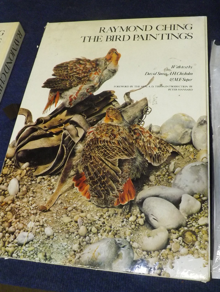 DAVID SNOW, A H CHISHOLM AND M F SOPER: RAYMOND CHING THE BIRD PAINTINGS WATERCOLOURS AND PENCIL