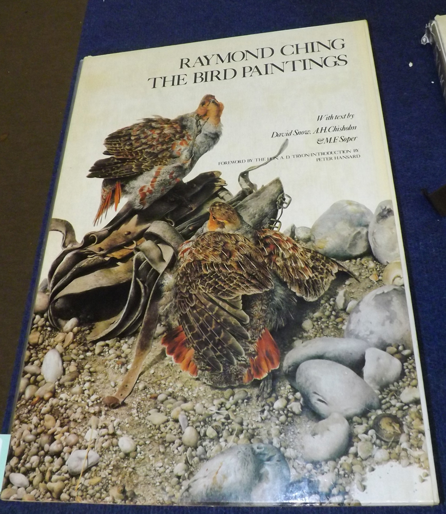 DAVID SNOW, A H CHISHOLM AND M F SOPER: RAYMOND CHING THE BIRD PAINTINGS WATERCOLOURS AND PENCIL
