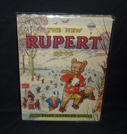 THE NEW RUPERT BOOK, [1951], Annual, price unclipped, 4to, orig pict bds, vgc